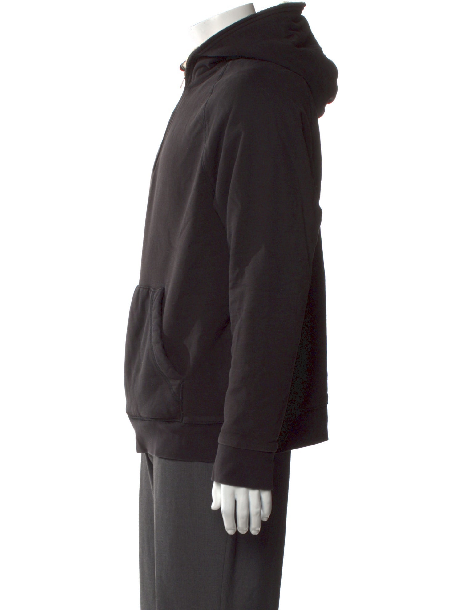 Vince Mock Neck Long Sleeve Hoodie